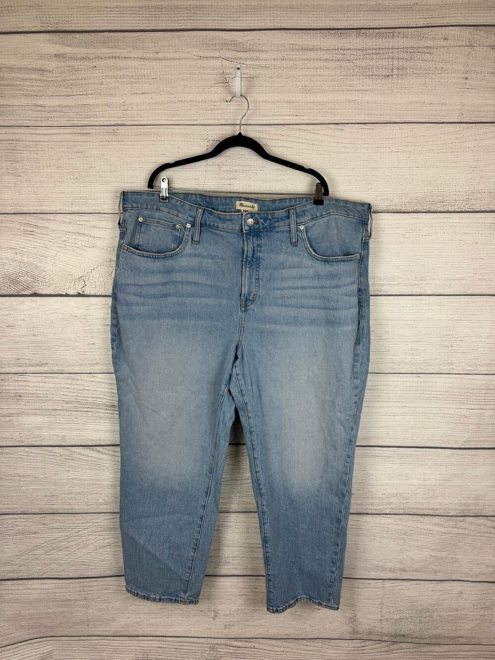Madewell Plus Size The Perfect Vintage Straight Leg Jeans Size 24W